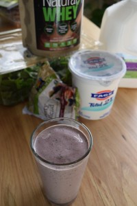 Mixed Berry Smoothie Ingredients
