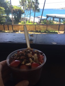 Acai Bowl with View